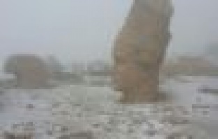 Nemrut Dağı’na İlk Kar Düştü 