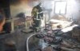 Odunlukta Çıkan Yangın Korkuttu