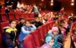 Öğrenciler Animasyon Filmi İzleyerek Eğlendi