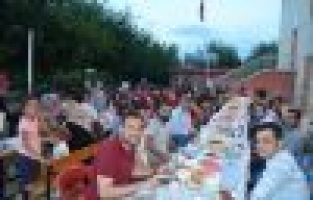 Öğrenciler iftar sofrasında bir araya geldi
