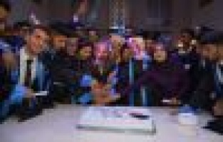 Öğrenciler mezuniyet sevinci yaşadı