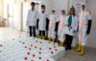 Öğrencilerden koronaya karşı dezenfektan