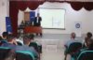 Öğrencilere iş sağlığı ve güvenliği semineri verildi