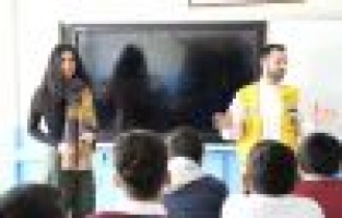 Öğrencilere meslek tanıtımı yapıldı 