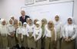 Öğrencilerin külliye heyecanı