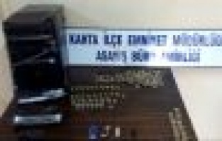 Okul kantininden hırsızlık yapan şahıslar tutuklandı