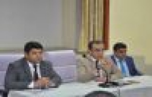 Okul müdürleri ile toplantı yapıldı