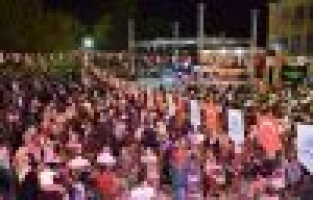 ÖMER KARAOĞLU ADIYAMANLILAR'LA BULUŞTU