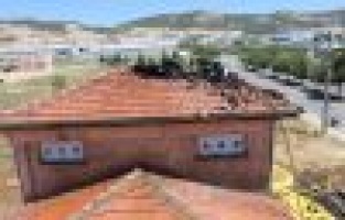 Organize sanayi bölgesinde korkutan trafo patlaması