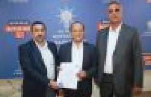 Osman Özet AK Parti’ye aday adaylığı başvurusu yaptı