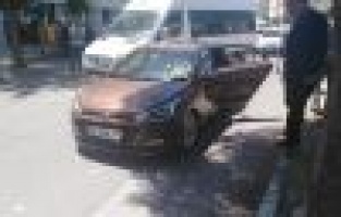 Otomobil ile bisiklet çarpıştı: 1 yaralı