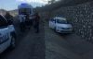 Otomobil ile kamyon çarpıştı: 1 yaralı