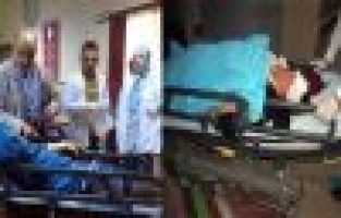 OTOMOBİL İLE KAMYONET ÇARPIŞTI: 5 YARALI