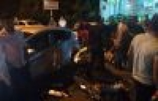 Otomobil ile motosiklet çarpıştı: 1 yaralı