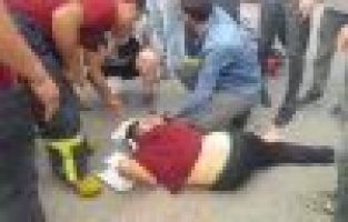 Otomobil ile motosiklet çarpıştı: 1 yaralı