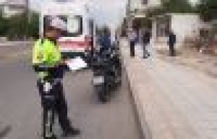 Otomobil ile motosiklet çarpıştı: 1 yaralı