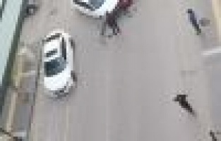 Otomobil ile motosiklet çarpıştı: 1 yaralı