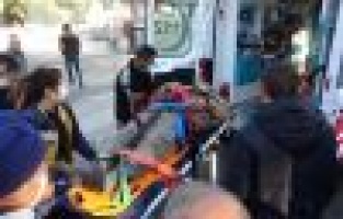 Otomobil ile motosiklet çarpıştı: 1 yaralı