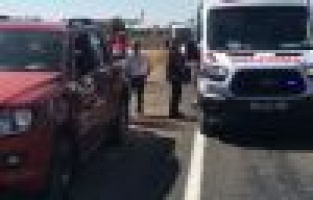 Otomobil ile tır çarpıştı: 1 yaralı