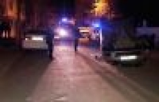 Otomobil park halindeki araca çarpıp takla attı: 1 yaralı