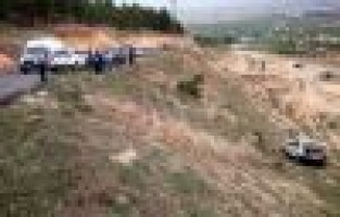 Otomobil Şarampole Yuvarlandı: 1 Yaralı 