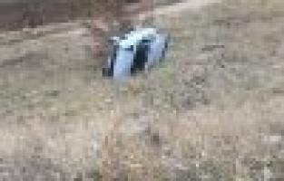 Otomobil şarampole yuvarlandı: 2 yaralı 