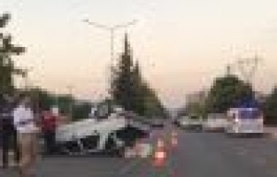 Otomobil takla attı: 1 yaralı