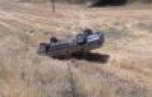 Otomobil takla attı: 1 Yaralı