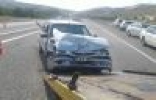 Otomobil takla attı: 1 yaralı