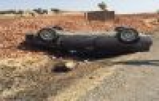 Otomobil takla attı: 2 Yaralı