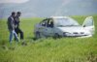 OTOMOBİL YAKLAŞIK 100 METRE TAKLA ATTI