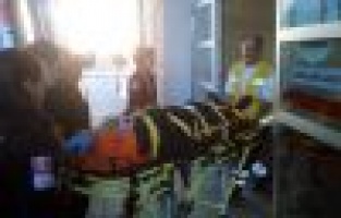 Otomobil Yayaya Çarptı: 1 Yaralı