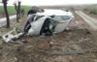 Otomobil yoldan çıktı: 1 Yaralı