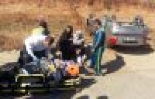 Otomobile Giren Arı Kazaya Neden Oldu: 3 Yaralı