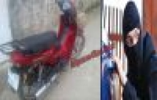 Park Halindeki Motosiklet Çalındı