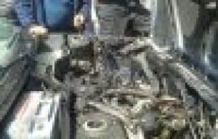 PARK HALİNDEKİ OTOMOBİL YANDI