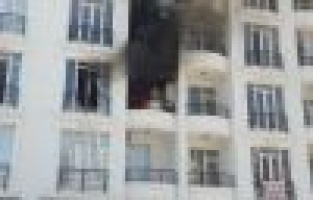 Patlayan klima motoru yangınına neden oldu