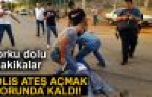 Polis ile çatışmaya giren şahıs vurularak etkisiz hale getirildi 