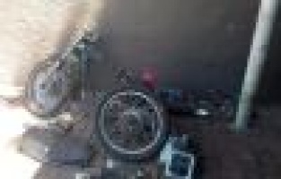 Polis motosiklet parçalarını yapboz gibi birleştirdi olayı çözdü