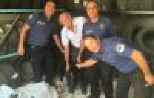 Polis tarafından bulunan kurbanlık sahibine teslim edildi