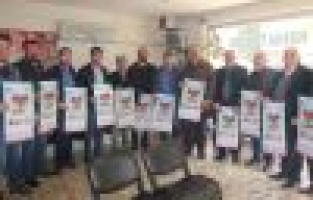 Polislerden esnaf ve vatandaşlara takvim