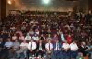 Rektör Gönüllü yeni öğrenciler ile buluştu