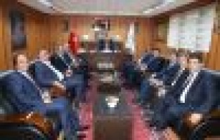 Sağlık-Sen Genel Başkanı Memiş’den Başkan Kutlu'ya Ziyaret