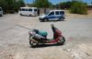 Sahibi Belirlenemeyen Motosiklet Otoparka Çekildi