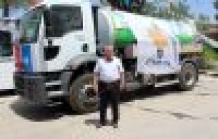 SAMSAT BELEDİYESİ'NE VİDANJÖR DESTEĞİ