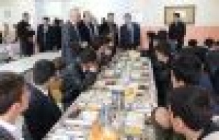 SAMSAT KAYMAKAMI KÜRŞAD ATAK, ÖĞRENCİ PANSİYONUNU DENETLEDİ