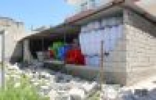 Samsat’ta yapıların ön hasar tespiti yapıldı