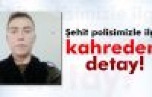 Şehit Polis 3 Ay Önce Göreve Başlamıştı