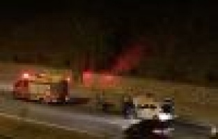 Seyir halinde otomobil yandı