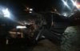 Seyir halindeki traktöre çarpan otomobil sürücüsü ağır yaralandı